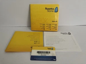 Rosetta Stone English (American) Language Level 1 2 3 4 5 - Near Mint Discs - Afbeelding 1 van 4