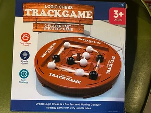 Strategy Chess Track Board Game Family Fun 2 Player Logic Puzzle Toy New - Picture 1 of 1
