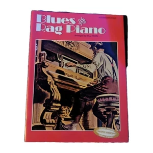 Blues And Rag Piano Arranged By Bill Irwin Ragtime Music Scott Joplin Syncopated - Picture 1 of 3