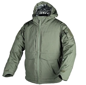Cappotto uomo cotone riflettente termico giacche outdoor caldo imbottito mimetico soprabito - Foto 1 di 18