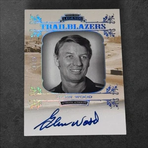 Glen Wood PACK PULLED signed card TRAILBLAZERS 2012 PRESS PASS LEGENDS #20/25 - Picture 1 of 2