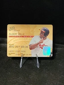 1995 Studio #15 Albert Belle Gold Cleveland Indians - Bild 1 von 2
