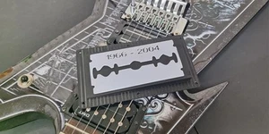 RAZORBACK Tremolo Clearance Razor Plate Cover for Dean Dime Guitars 🎸 (3D) - Picture 1 of 11