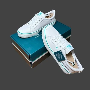 Cariuma The Skimm OCA Natural Low Off-White Canvas Sneaker Damengröße 8,5 - Bild 1 von 14