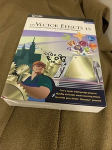 MetaCreations KPT Vector Effects 1.5 for Windows Vintage Software 1999 **NEW** - Picture 1 of 8