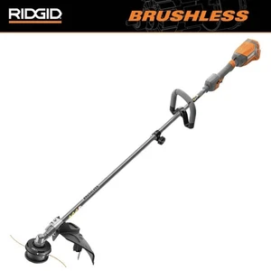 RIDGID 18V Brushless 14 in. Cordless Battery String Trimmer (Tool Only) - Picture 1 of 15