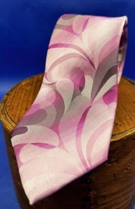 JOHN ASHFORD PINK NECKTIE TIE Macy’s New With tag 56” Long 3” Wide - Picture 1 of 5