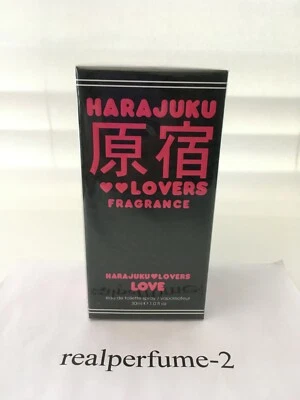 HARAJUKU LOVERS LOVE Perfume Eau de Toilette Spray 1.0.oz Feminino.SELADO.100% REAL - Imagem 1 de 4