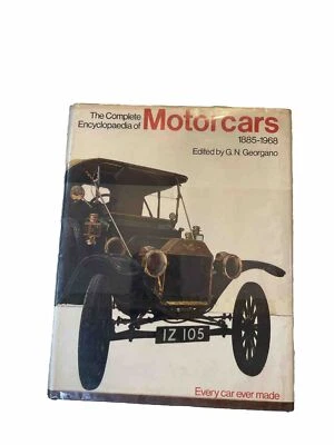 Vintage The Complete Encyclopedia of Motorcars 1885 to 1968 Georgano 1968 Hard - Image 1 of 4