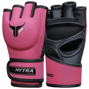 Mytra Fusion Guanti MMA Donna per Kickboxing Arti Marziali Guanti da Grappling - Foto 1 di 3