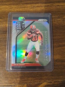 2018 Panini Prizm - Rookie Introduction Silver Prizm #RI-13 Nick Chubb (RC)