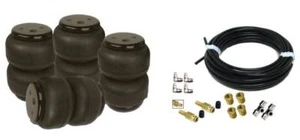 4 Pack Air Lift Dominator 2500 LBS Suspension Air Bags W/ 1/4" OD Inflation Kit - Picture 1 of 1
