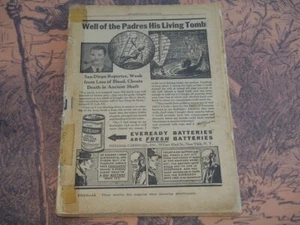 THE SHADOW MAGAZINE FEB 01 1937 COVERLESS READER COPY STREET & SMITH PULP - Picture 1 of 1