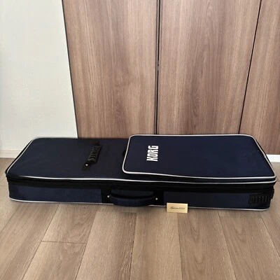 Korg Kross 2 SC 61-Key Keyboard Synthesizer Soft Case and Adapter White Used - Image 1 of 4