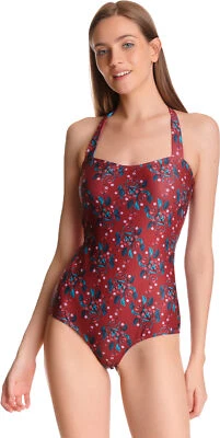 Pussy Deluxe »WILD CHERRY« 50s KIRSCHEN NECKHOLDER Badeanzug Swimsuit Rockabilly - Bild 1 von 3