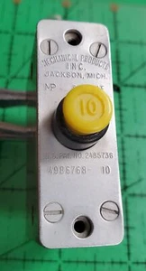 Circuit Breakers 49B6768-10 Mechanical Products 5925-01-067-2927 MP81AF 1pc - Picture 1 of 2