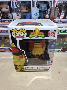 FUNKO 2017 FALL CONVENTION POWER RANGERS BLACK AND GOLD DRAGONZORD #535 NEW - Bild 1 von 1