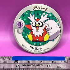 Delibird Pokemon Menko Card Game Patching Menco Nintendo TCG Japanese #120