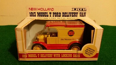 Banco furgoneta de reparto Ford modelo T 1913 New Holland 1/25 Foto 1 de 4