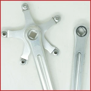 NOS ZEUS CRITERIUM GRAN SPORT CRANKSET 170 VINTAGE OLD SQUARE TAPER CRANK ARMS - Picture 1 of 7