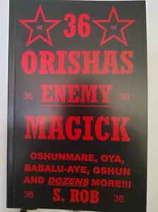36 ORISHAS LIBRO DE MAGIA ENEMIGA 224 páginas 7 potencias africanas - Imagen 1 de 1
