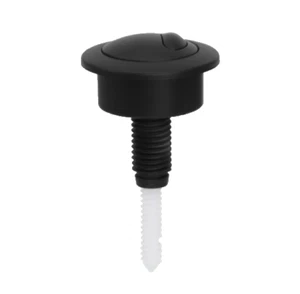 Bouton poussoir de toilette noir mat D/F pour valve Siamp Optima 49 Twyford Vitra,39-42 m - Photo 1/1