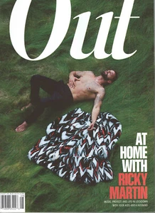 OUT Magazine July/August 2020 Ricky Martin [BRAND NEW!  STILL FACTORY SEALED!] - Picture 1 of 1