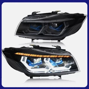 Fits 2005-2012 BMW 3 Series E90 E91 HID Xenon Head Lamps Assembly LED Headlight - Picture 1 of 14