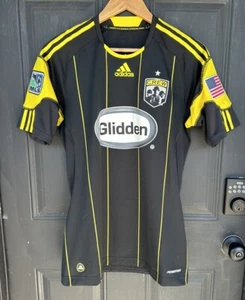 Adidas Columbus Crew 2009 Away MLS Jersey Soccer Player Issue Medium LH Formotio - Picture 1 of 14