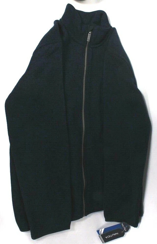 Nautica NUFDD04F Performance Nautex 410 Navy Zip Fleece Jacket Med 10/12 Reg - Image 1 of 1
