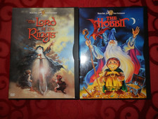 The Hobbit + The Return of the King WB Animated Lord of the Rings DVD LOT Rankin