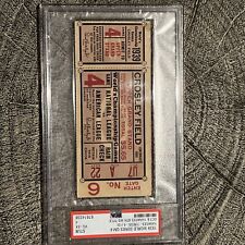 1939 World Series Game 4 Ticket "Yankees Clincher WIN 8TH WS Title" PSA 4 Rare!!