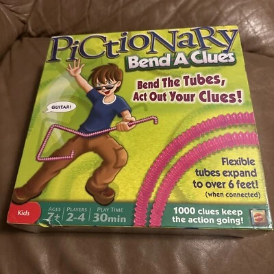 Mattel Boardgame Pictionary - Bend-A-Clues Brand New Sealed 2010 - Image 1 of 3