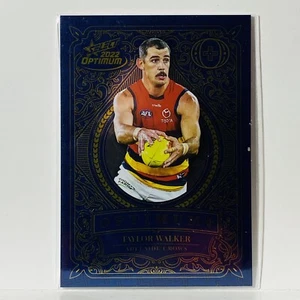 2022 Select AFL Optimum Plus Taylor Walker Adelaide Crows 189/450 OP10 - Picture 1 of 3
