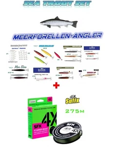Top Set para Pescador de Trucha de Mar con 275m Sufix Line / Seatrout Set - Imagen 1 de 1