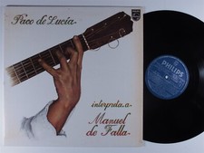PACO DE LUCIA Interpreta A Manuel De Falla PHILIPS LP VG+ gatefold m