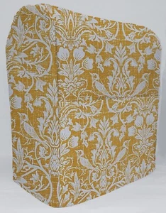 Gold Floral Damask Cover Compatible with Kitchenaid Stand Mixer - Picture 1 of 1