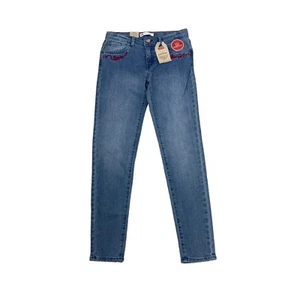 Levis Jeans Girls 12 Regular 710 Super Skinny Denim Love Levis - Picture 1 of 7