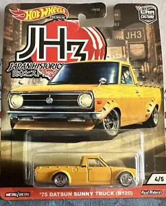 Hot Wheels Premium Car Culture Japan Historics 3 '75 Datsun Sunny Truck (B120) # - Picture 1 of 2