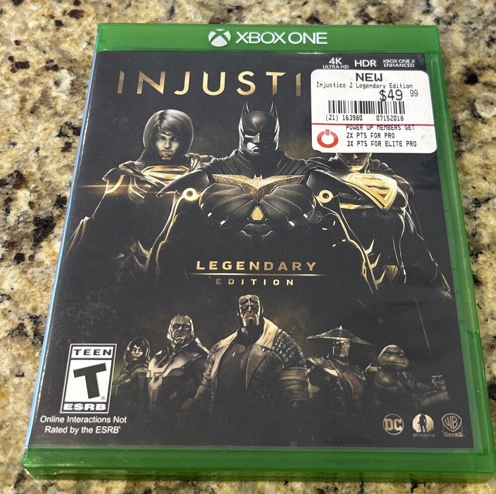 Injustice 2 Legendary Edition (Microsoft Xbox One, 2018)