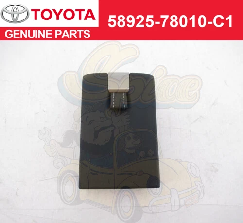 Genuine Toyota OEM 2018-2021 Lexus NX300 Ctr Console Mirror Lid - Gray stitches - Image 1 of 1