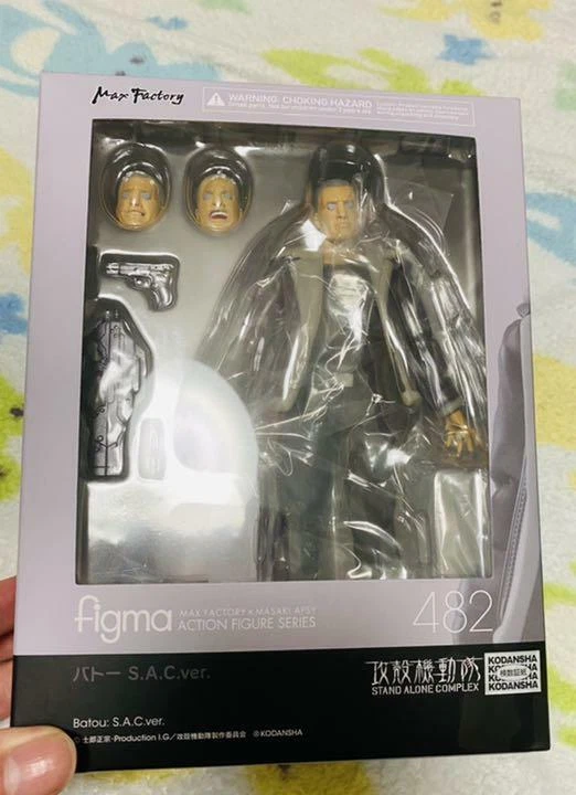 Figura figma Batou S.A.C.ver Ghost in the Shell COMPLEJO INDEPENDIENTE 482 Foto 1 de 2