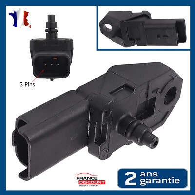 Capteur Pression Suralimentation pour BERLINGO JUMPY C2 C3 C4 C5 1.6 2.0 HDi - Photo 1/4