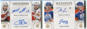 2013-14 Contenders - CAMMALLERI Glencross EBERLE Gagner - Quad Autograph #d/99 - Picture 1 of 1