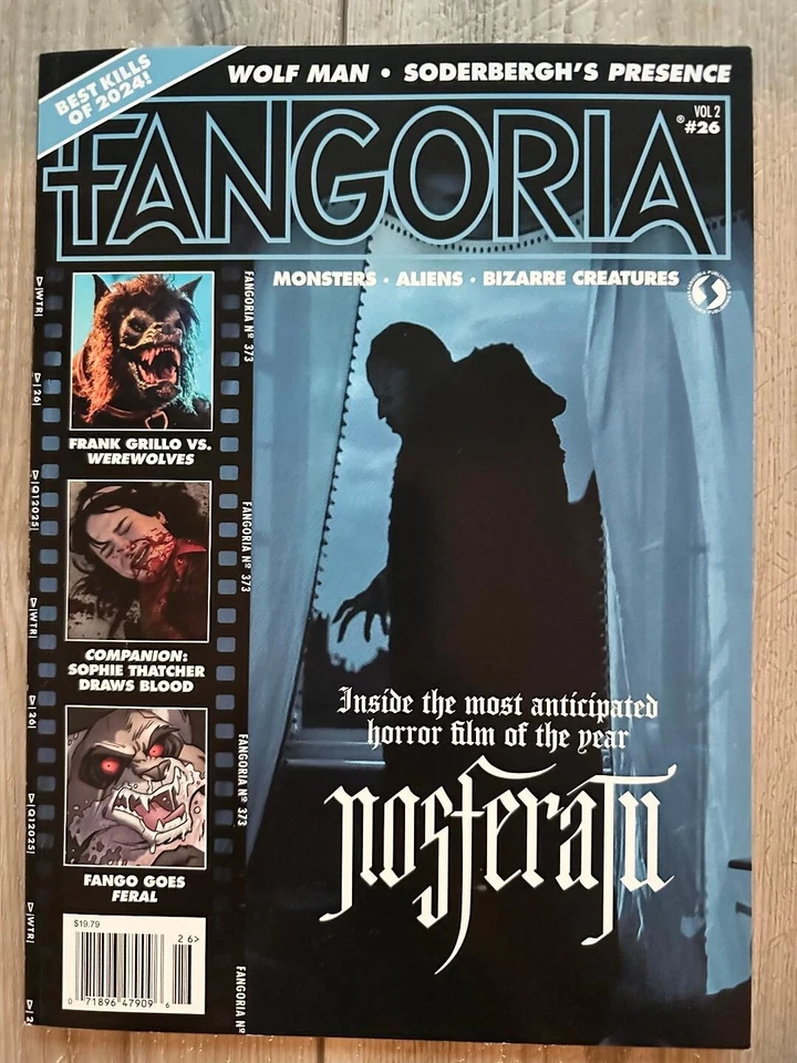 FANGORIA Volume 2 Issue 26 HORROR Magazine NOSFERATU Wolf Man SODERBERGH'S + Mor - Image 1 of 1