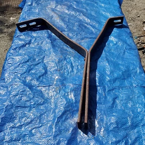 1949 Cadillac Top Front Bumper Bracket LH. Driver Side. Ad#2213 - Picture 1 of 24