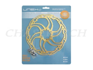 New Unex Arrow MTB Road Bicycle Disc Brake Rotor Titanium Nitrite 180mm - Picture 1 of 1