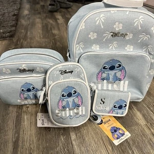 Stitch live action Backpack,crossbody , Cell Phone bag, And “S”Wallett - Picture 1 of 1