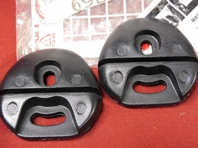 1 Pair Vintage New Old Stock 2 Bolt Sidi Shoe Cleats for Toe Clip Pedals - Image 1 of 4
