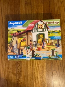 Playmobil 6927 Country Pony Granja Caballo Establo Granero Nuevo Pero Caja Dañada - Imagen 1 de 4